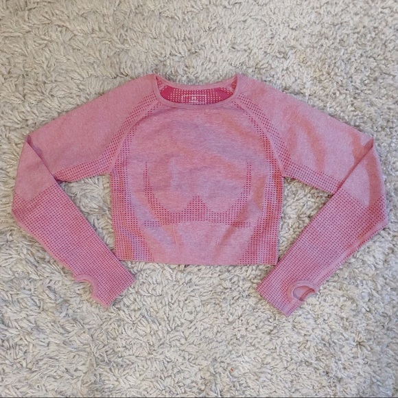 2-Piece Baby Pink Vital Seamless Legging + Top Set - Picture 7 of 7